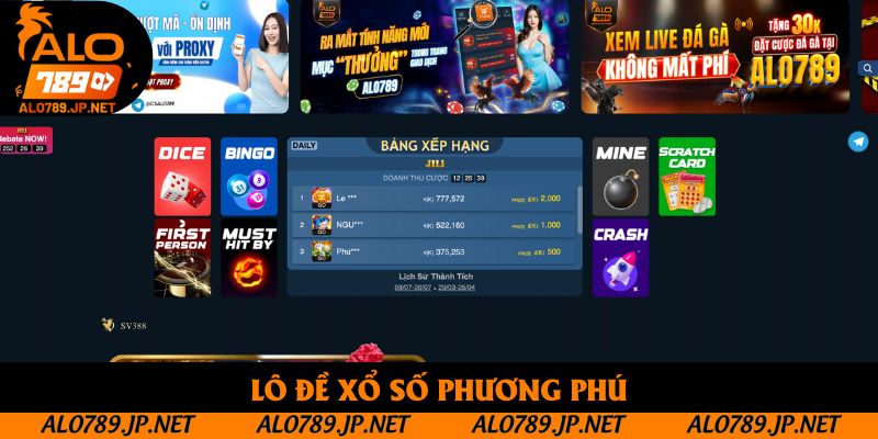 TRANG CHỦ 58 Lô đề xổ số phương phú