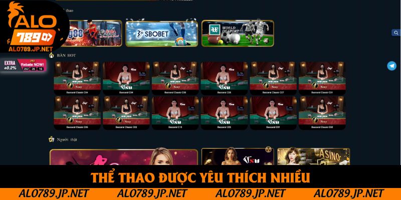 TRANG CHỦ 59 Thể thao được yêu thích nhiều